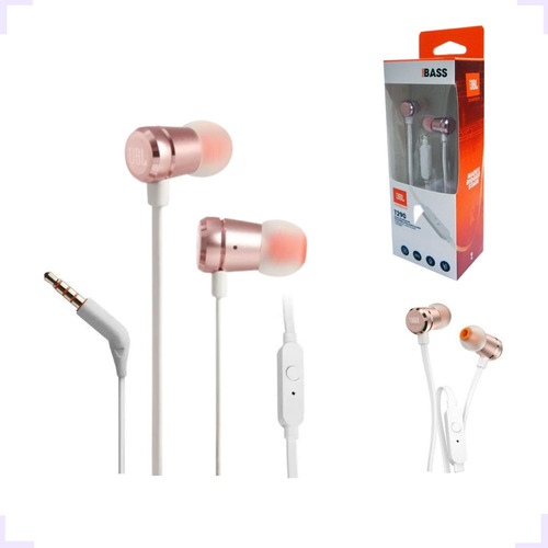 Fone Para Jbl Tune290 Com Proteção Grave Alto In-ear Jblt290