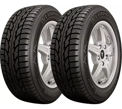 Kit 2 Gomas 185/65r14 Firestone Winterforce 2  (hielo/nieve)