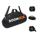 Case Bolsa Capa Som Boombox 1 2 3 Com Bolso Alça Premium