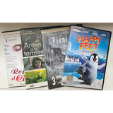 Lote 4 Películas Dvd Originales (pianista Happy Feet Otras)