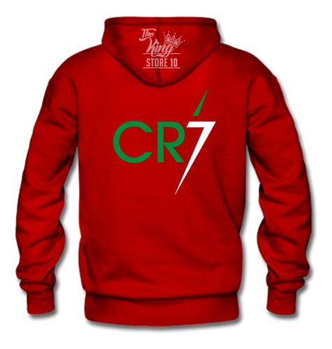 Poleron Con Cierre, Cr7, Cristiano Ronaldo, + Taza, Xxxl, Thekingstore10