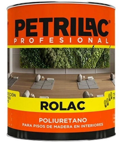 Petrilac Laca Poliuretanica 10 Lt Plastificante Piso 2 Diluy