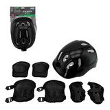 Kit Proteção Infantil Capacete Joelheiras Cotoveleiras Luvas