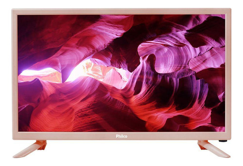 Tv Philco 24  Ptv24n91dfrh Led Hd Digital Rosa Bivolt