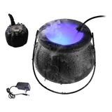 Mist Maker Fogger Fog Mister 12 Luces Led Fuente De Agua De