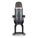 Micrófono Blue Yeti X Condensador Cardioide Color Negro