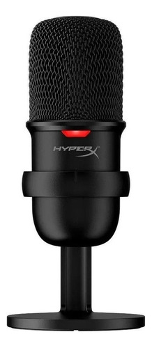 Micrófono Hyperx Solocast Condensador Cardioide Negro