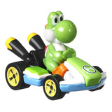 Hot Wheels, Auto De Juguete, Mario Kart, Yoshi Estándar, Juguete Para Niños, Autos Para Coleccionistas