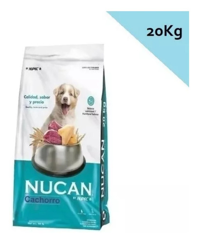 Alimento Nucan Cachorro By Nupec 20 Kg Oferta !!!!!