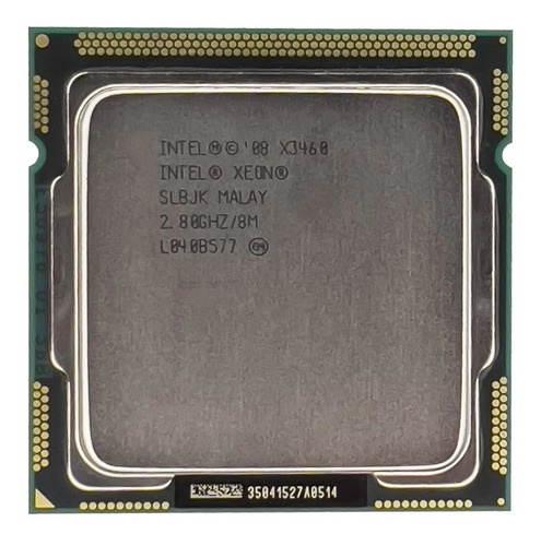 Procesador Xeon X3460 / 2.80 Ghz / 4 Nucleos / 8mb / Lga1156