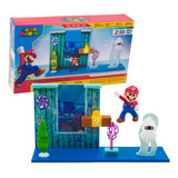 Playset Dioroma Super Mario Bros Submarino Juguete          