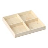 Bandeja Organizadora De Escritorio Flowerpot, Caja De Madera