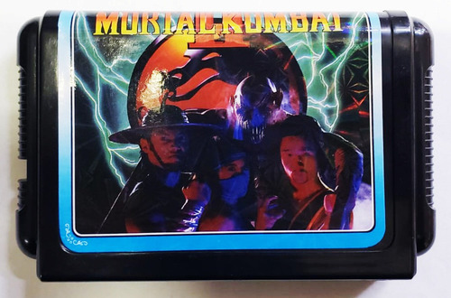 Cartucho Mortal Kombat 2 Para Consolas 16 Bits -museum-