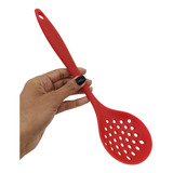 Escumadeira De Silicone 28cm Utensílio Doméstico