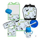 Set Jardin Infante Cantimplora Super Completo Personalizado 