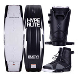 Tabla De Wakeboard Hyperlite Rusty Pro Con Botas Team X