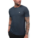 Into The Am Premium Henley Camisas Para Hombre - Camiseta Ca