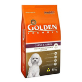 Ração Golden Prem. Esp For P Cães Port  Pq. Carne/arroz 15kg