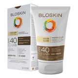 Bloskin Protetor Solar Facial Fps40 Color Claro Ultra Seco