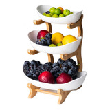 Frutero Cesta De Cocina 3 Niveles Organizador De Frutas Rack