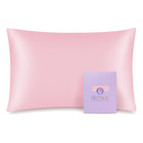 Olesilk Funda De Almohada 100% Seda Morera Para Cabello Y Pi