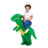 Disfraz De Dinosaurio Inflable Iretg Para Niños, Divertido D