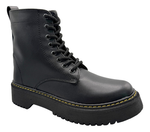 Botas Combat Mujer Negras Militar Invierno Estilo Dr Martens