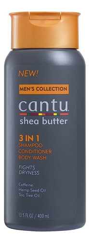 Cantu Champú Acondicionador 3 En 1 Para Hombre X3unid 13.5on