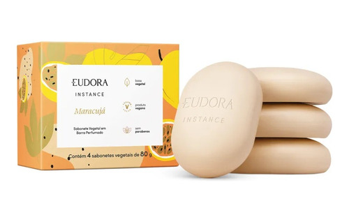 Sabonete Perfumado Instance Maracujá 4 X 80 Gr - Eudora