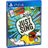 Jogo Mídia Física Just Sing Original Para Playstation 4