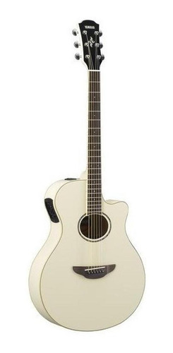 Guitarra Yamaha Apx600vw Electroacustica Vintage White