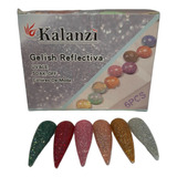 Kalanzi Gel De Uñas Reflectivo, Semipermanente Led/uv