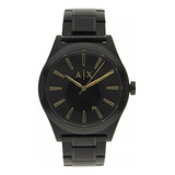 Emporio Armani Ax7102 Reloj Negro Para Hombre
