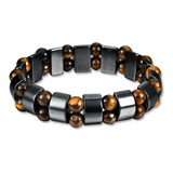 Pulsera Ojo De Tigre Hombre Y Mujer Piedras Naturales Chakra