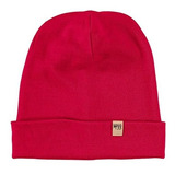 Gorro Minus33 Ridge Cuff, 100% Lana Merino, Color Rojo