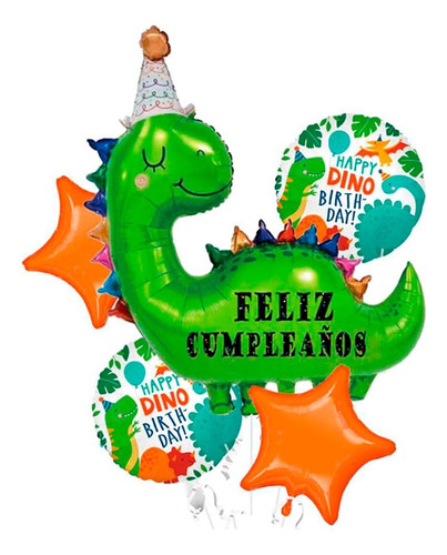 Globos Dinosaurio Para Cumpleaños