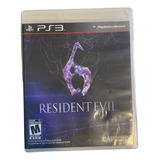 Videojuego Resident Evil 6 Usado Para Ps3 Juego Playstation 