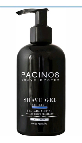 Gel Para Afeitar Pacinos 8 Oz. 236 Ml