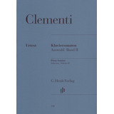 Clementi: Sonatas De Piano Seleccionadas - Volumen 2 (1790-1