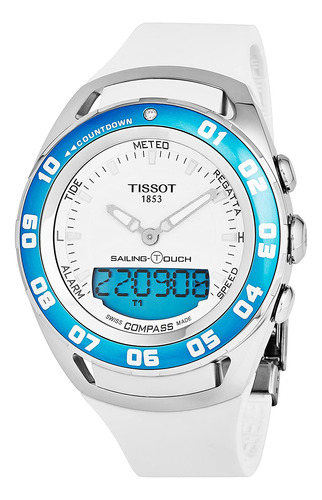 Tissot T-touch Sailing Touch Multifunción Gmt Perpetual Ca