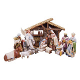 Beln Nights Beln De Navidad Con Creche, 12 Piezas