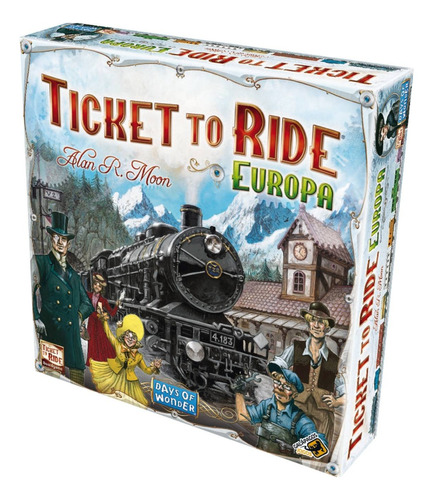 Galápagos Jogos Ticket To Ride Europa Ttr002 Português