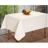 Mantel Rectangular Ecocuero Cuerina Impermeable 140x200cm