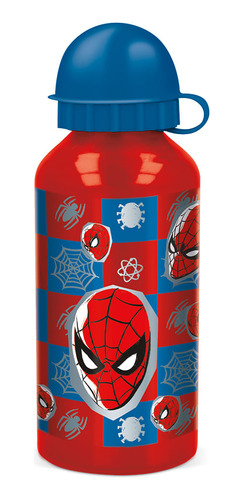 Botella 400ml aluminium Spiderman