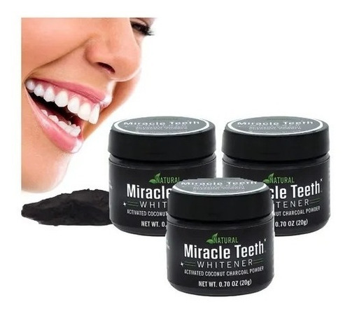 Blanqueador De Dientes Teeth Whitening Miracle Orgánico 