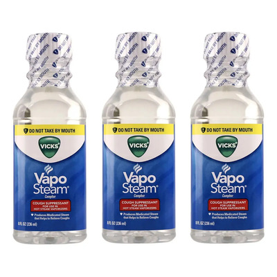 Vicks Vapo Steam Solución P\u002F Humificador Pack 3pza Importado | Meses sin interés