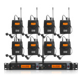 Xtuga Iem1200 Uhf Wireless In Ear Monitor System 2 Channel 8