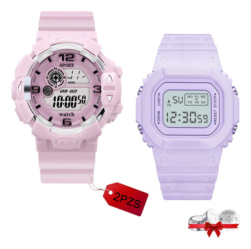 2 Reloj Deportivo Digital Para Mujer Y Hombre Reloj Digital