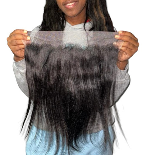 Cabello Lace Frontal 10 Pulgadas Liso