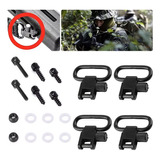 4pc De Anilletas Anillos Portafusil Para Rifle Escopeta